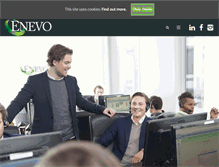 Tablet Screenshot of enevo.no